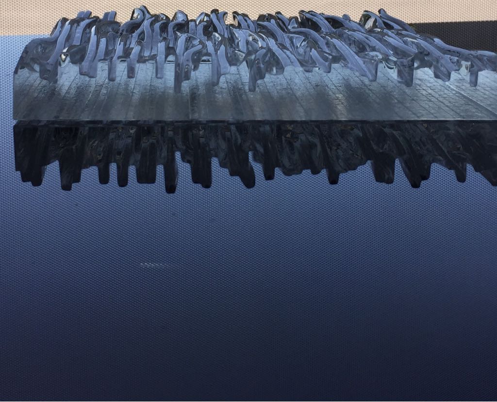 waves glass fusing